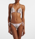 Burberry Burberry Check bikini bottoms