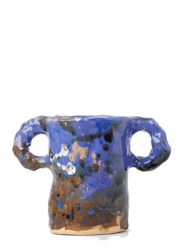 Photo: Glased Vase in Blue 