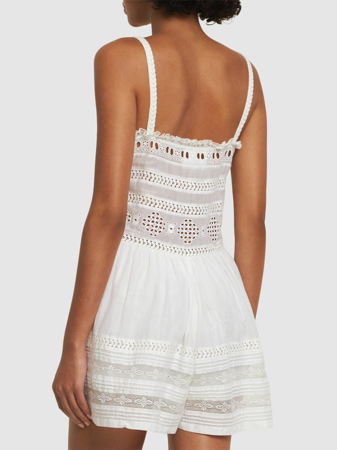 MARANT ETOILE Dylan Cotton Voile Short Jumpsuit Isabel