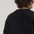 Gander Men's Raw Edge Crewneck Sweatshirt in Black