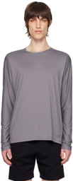 The North Face Gray Dune Sky Long-Sleeve T-Shirt