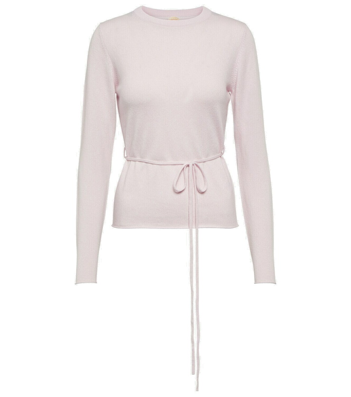 Photo: Jardin des Orangers Belted wool and cashmere sweater