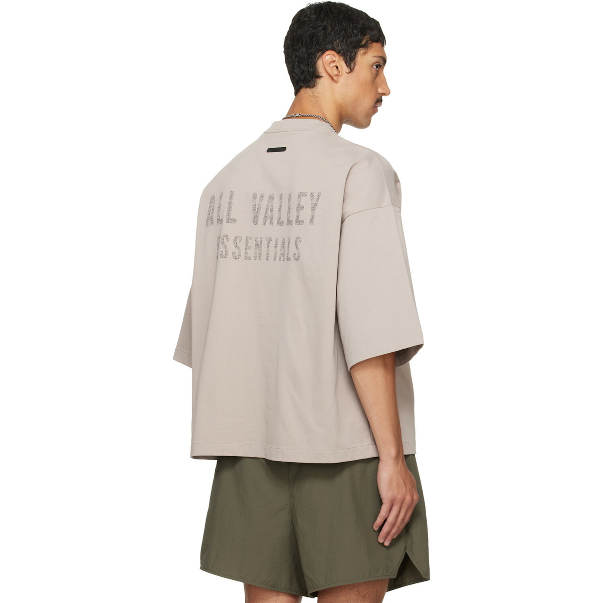 Fear of God ESSENTIALS Gray Merch T-shirt