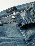 AMIRI - Skinny-Fit Distressed Jeans - Blue