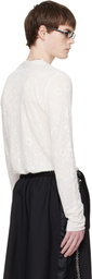 Edward Cuming White Kitchen Curtain Stacked Henley