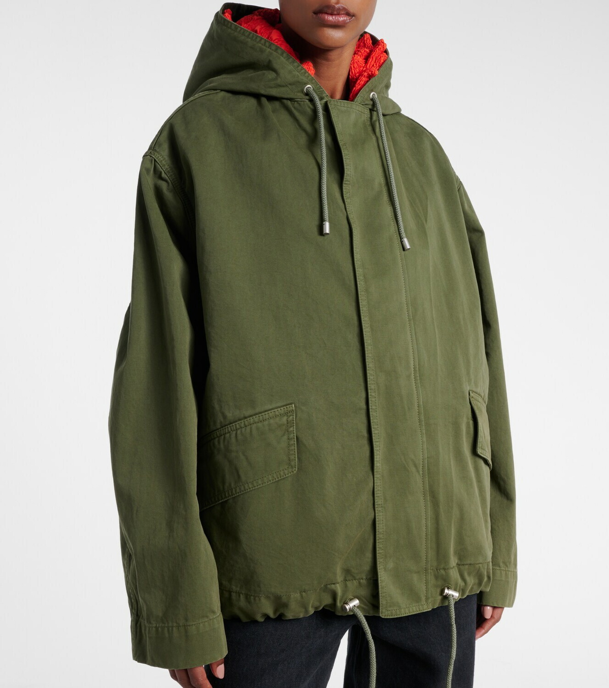 Loewe Cotton canvas vest and jacket set