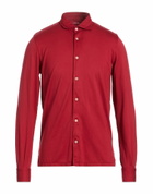 Fedeli Mens Shirt Brick