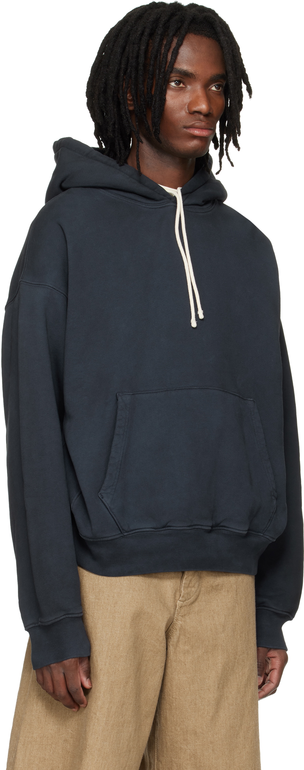 AGOLDE Navy Boyce Hoodie
