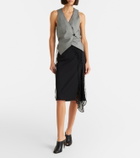 McQueen Asymmetric vest