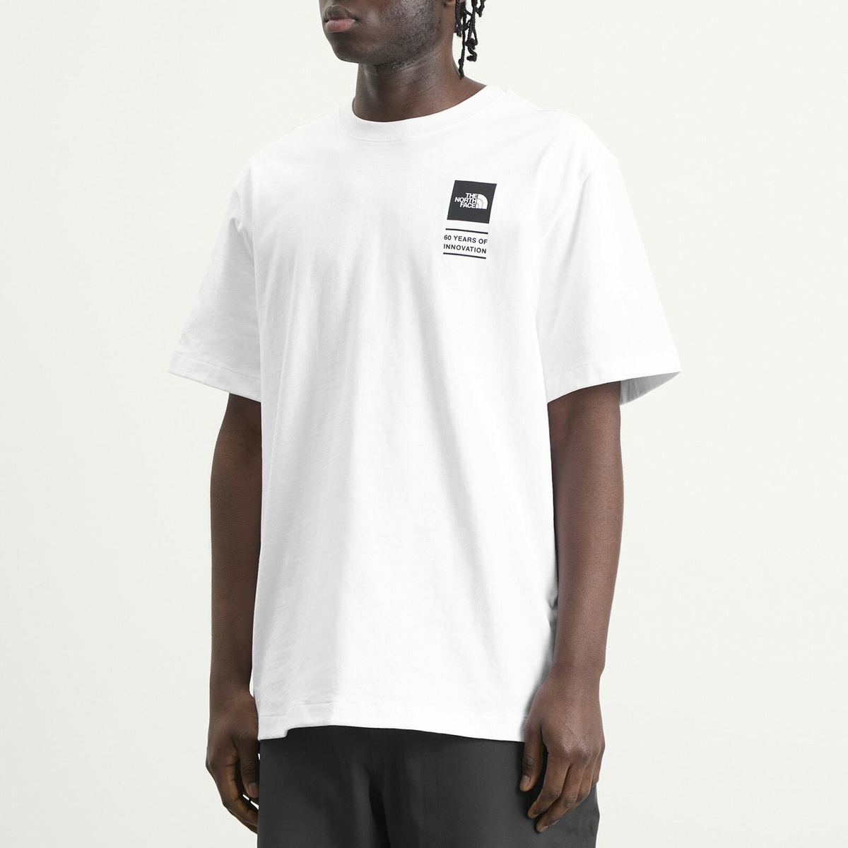 The North Face Men's Celebration Relaxed T-Shirt in Tnf White The