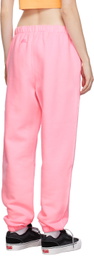 ERL Pink Elasticized Lounge Pants