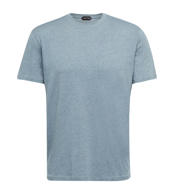 Photo: Tom Ford - Cotton-blend jersey T-shirt