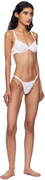 Fruity Booty White Broderie Thong