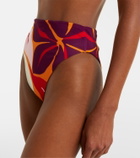 Cala de la Cruz Lulu printed bikini bottoms