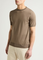 Aurélien Wool T-shirt Taupe