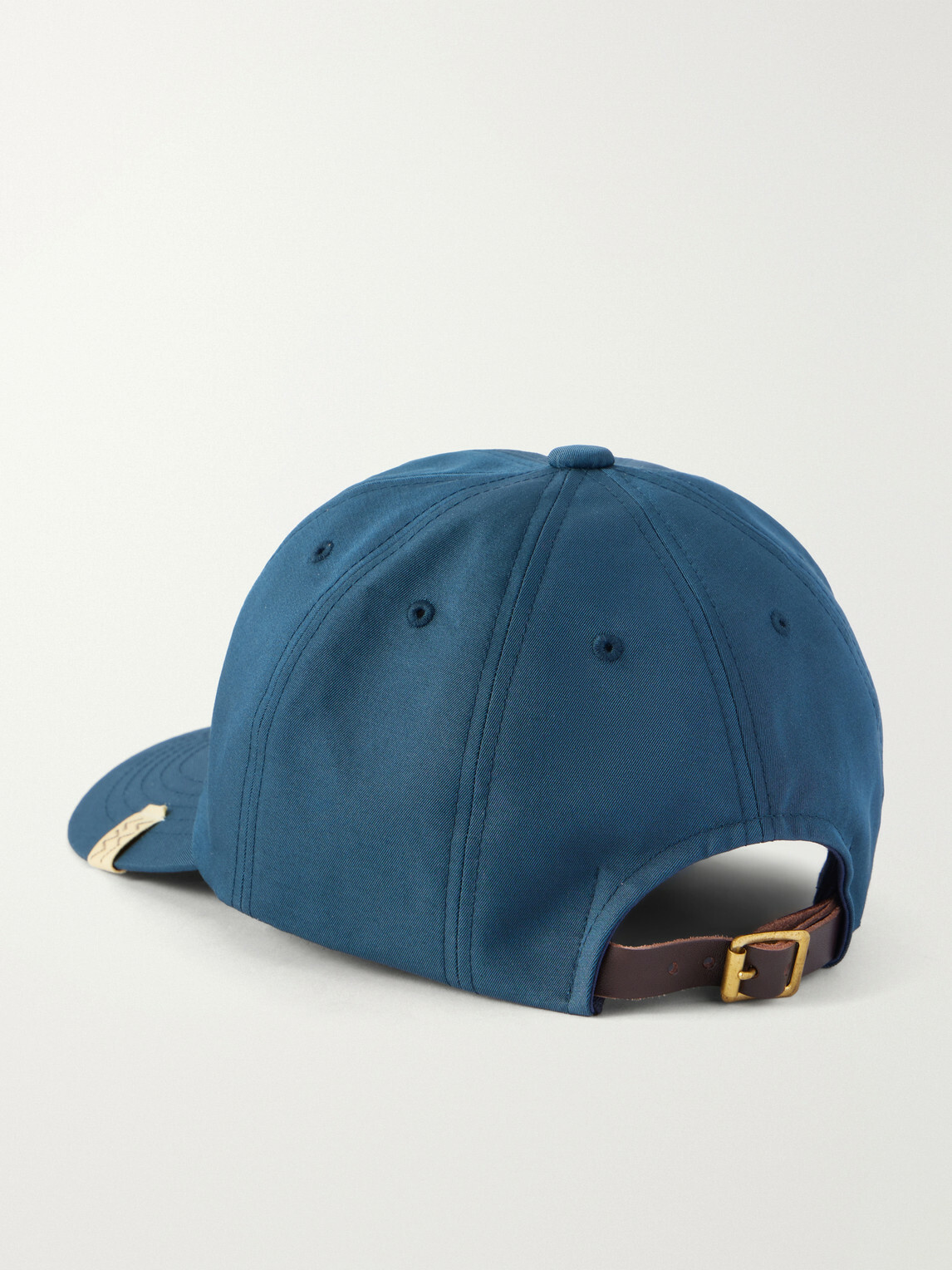 Visvim - Excelsior Wool and Silk-Blend Twill Cap - Blue