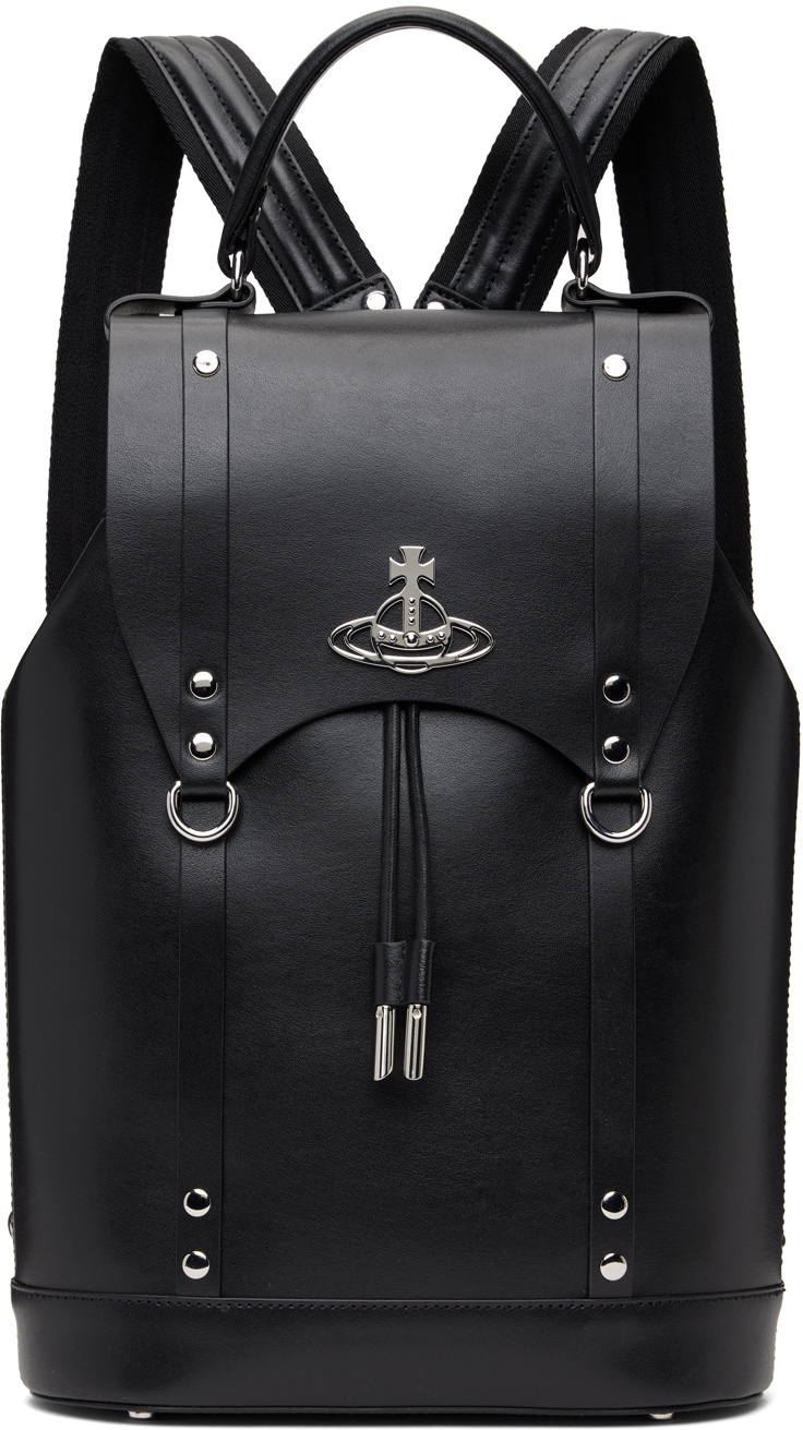 Vivienne Westwood Black Max Backpack Vivienne Westwood display picture 3