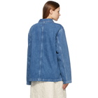 Stussy Blue Denim Chore Jacket