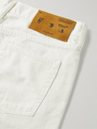Off-White - Wide-Leg Printed Denim Shorts - White