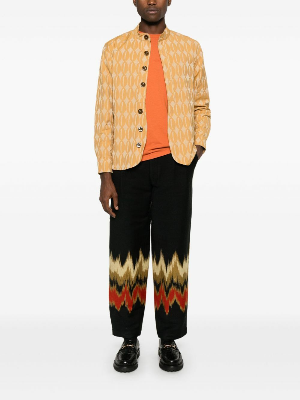 Labrum London Blurred Straight Trousers