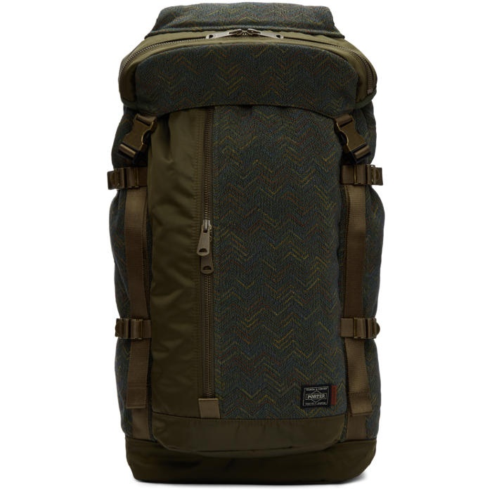 Photo: Missoni Green Porter Edition Flap Backpack 