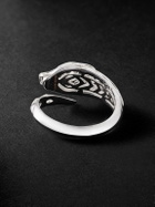 John Hardy - Naga Sterling Silver Sapphire Ring - Silver