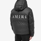 AMIRI Men's Hooded Down Puffer Jacket in Black