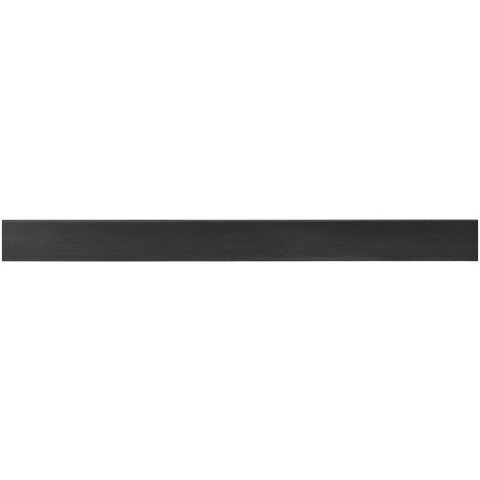 Maximum Henry Black and Gold Very Wide Oval Belt
