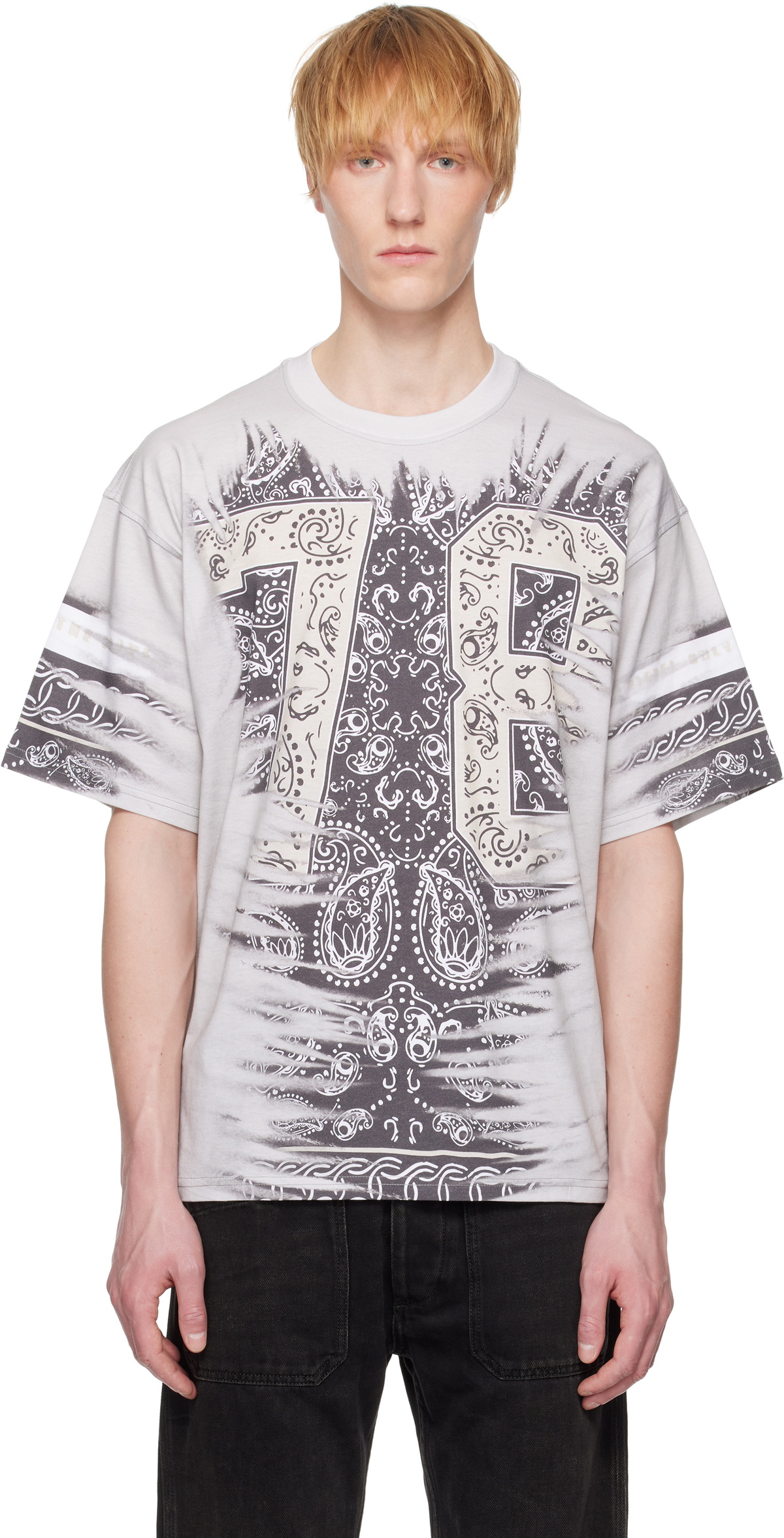 Diesel Faded tank top with puffy Oval D - T-Shirts Mens in