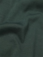 HUGO BOSS - Camp-Collar Mercerised Cotton Shirt - Green