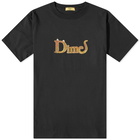 Dime Men's Classic Cat Logo T-Shirt in Black