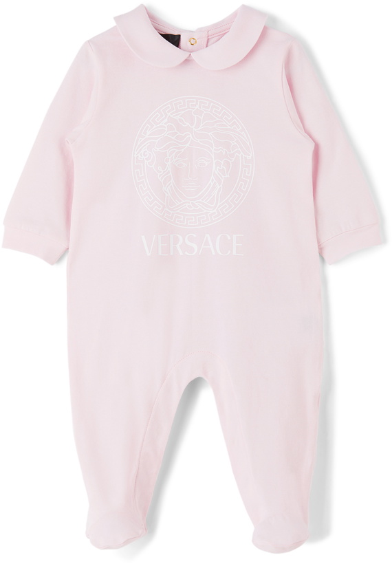 Photo: Versace Baby Pink Medusa Bodysuit