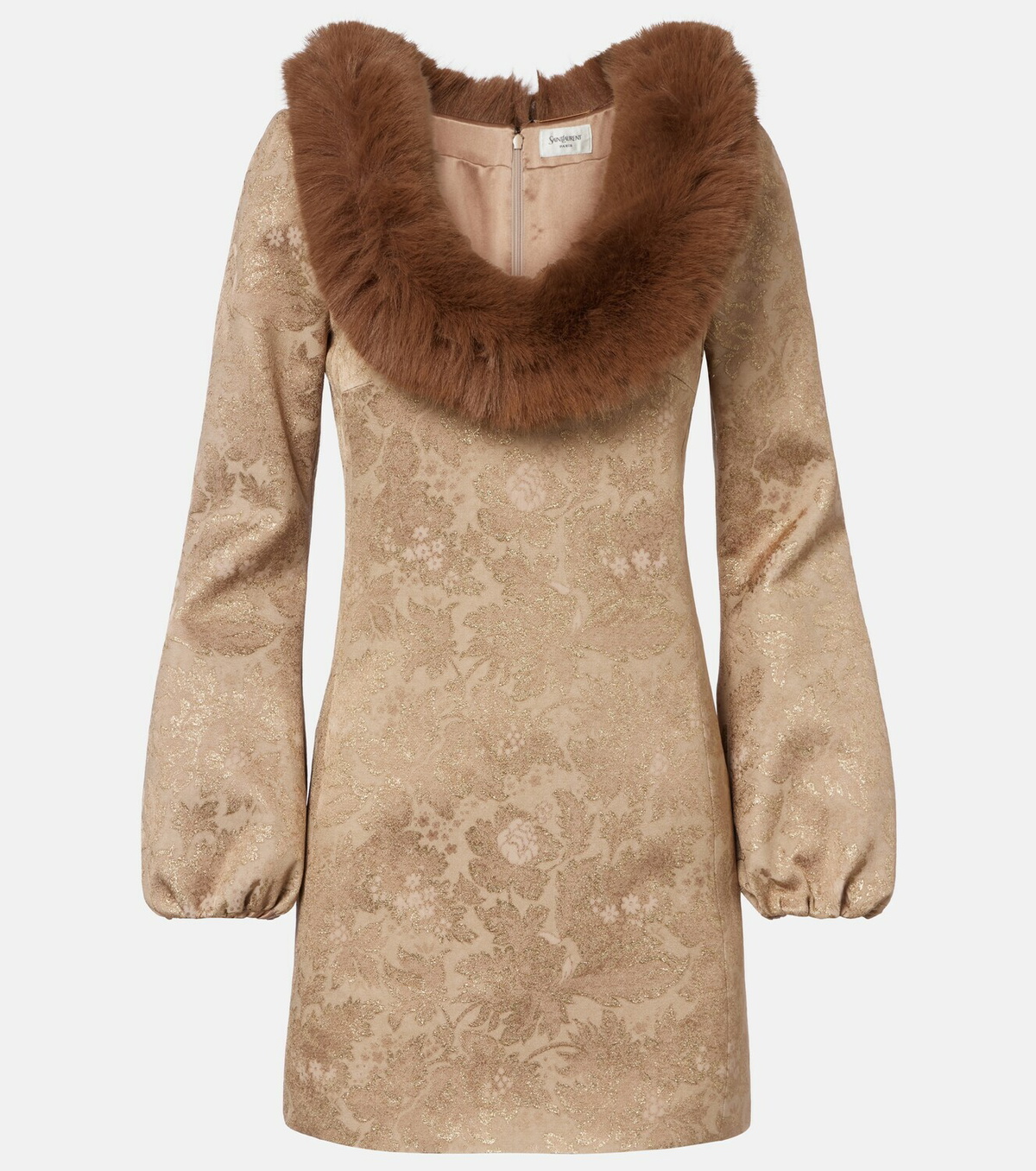 Saint Laurent Brocade minidress