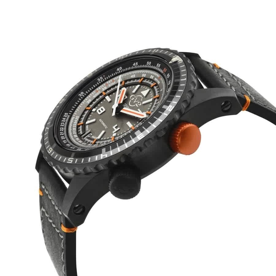 GV2 by Gevril Contasecondi Automatic Grey Dial Mens Watch 3509S