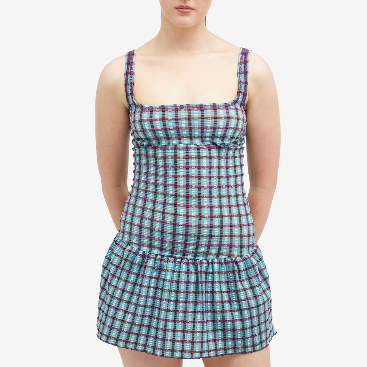 【PEACHY DEN】Romy Mini Dress ブラック Peachy Den Romy Mini Dress in Black | Lyst