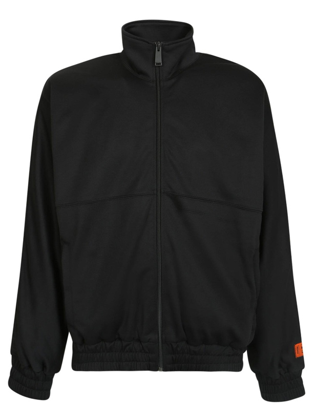 Photo: HERON PRESTON Logo-stripe Zipped Track Jacket