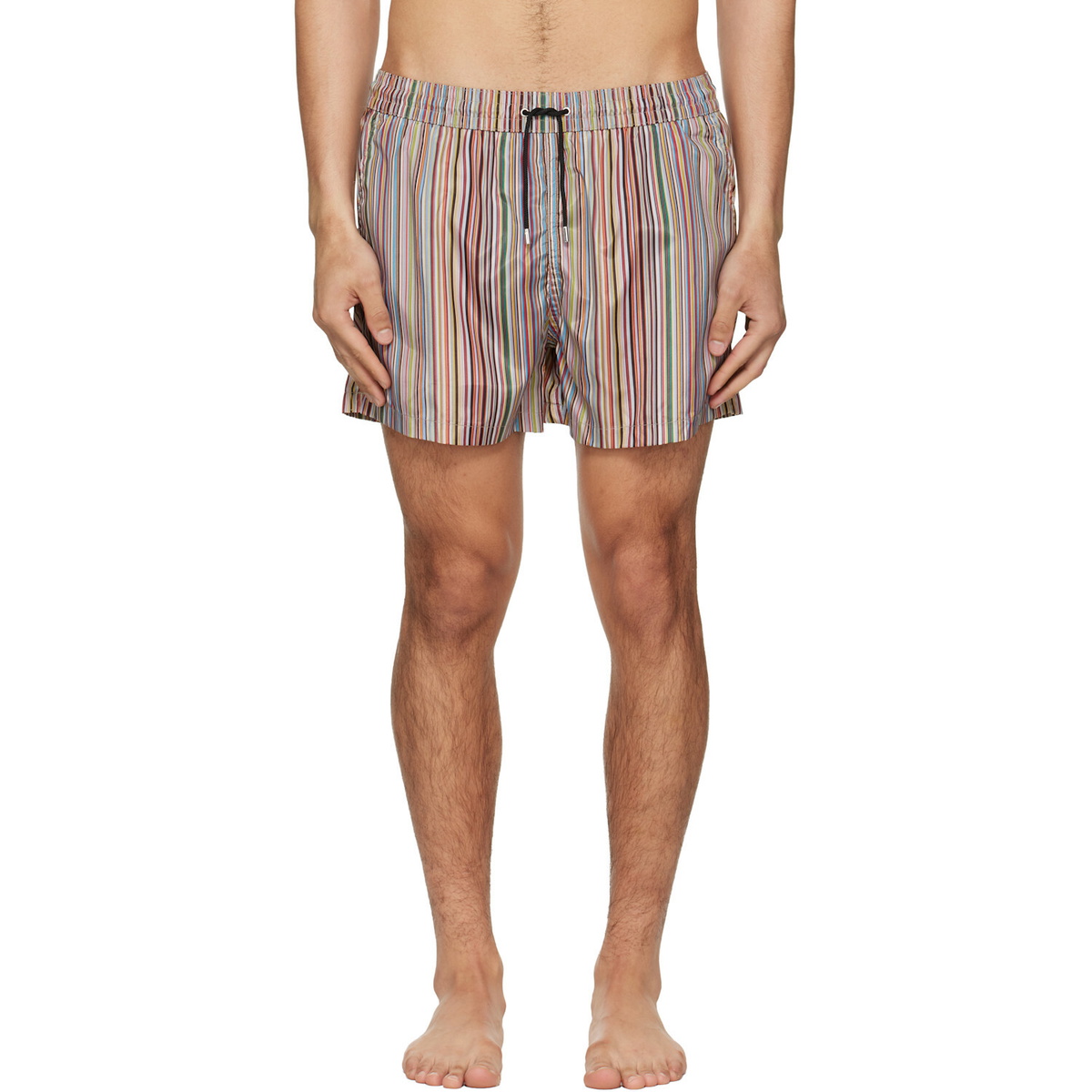 Paul Smith Multicolor 'Signature Stripe' Swim Shorts