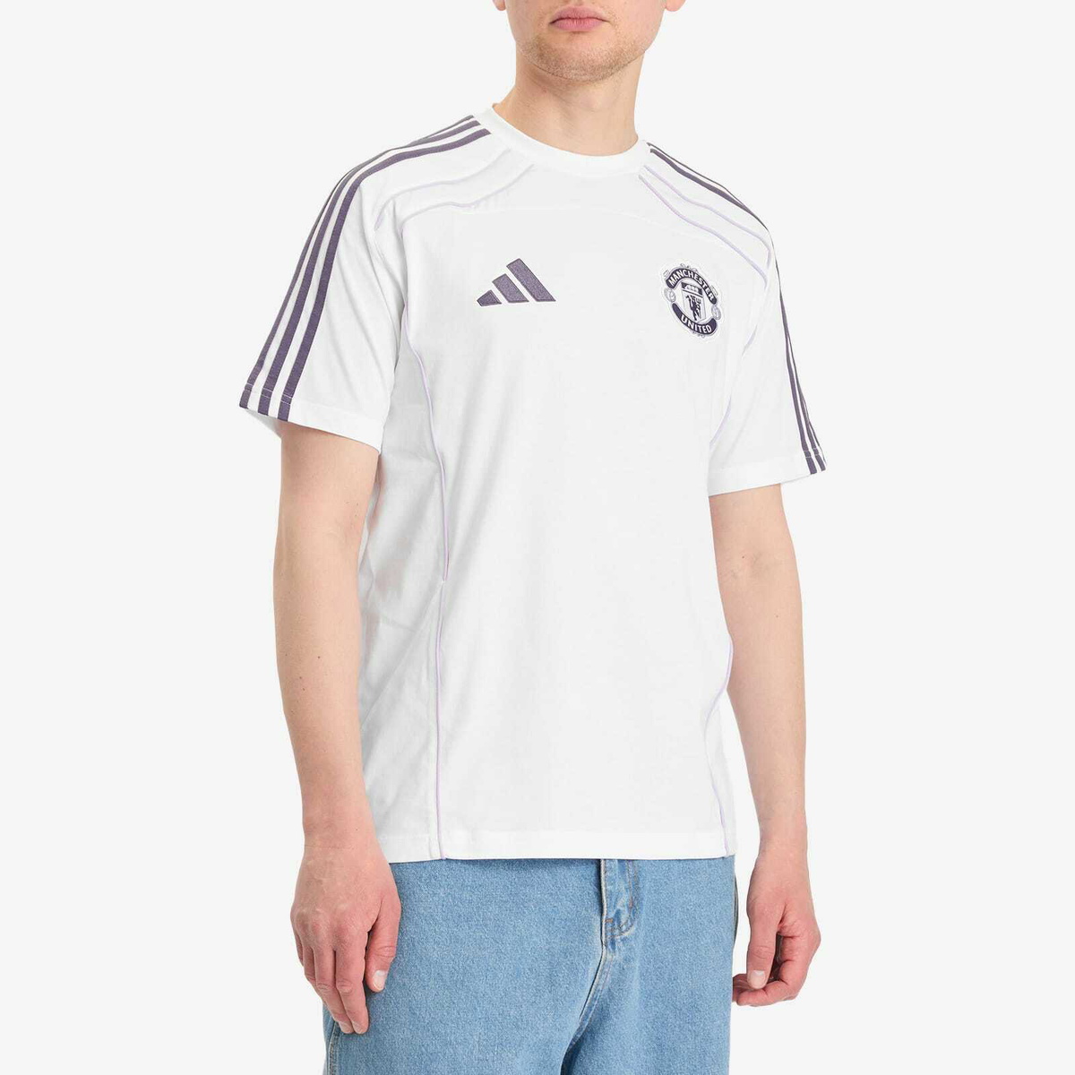 Adidas Men's Manchester United UBP T-shirt in White adidas
