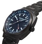 Bamford Watch Department - GMT Automatic 40mm Brushed Stainless Steel Watch - Black