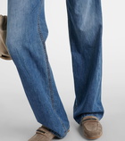 Brunello Cucinelli High-rise straight jeans