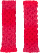 AGR Pink & Orange Hayley Fingerless Gloves