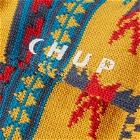 CHUP by Glen Clyde Company Muerto Quarter Length Sock in Mustard