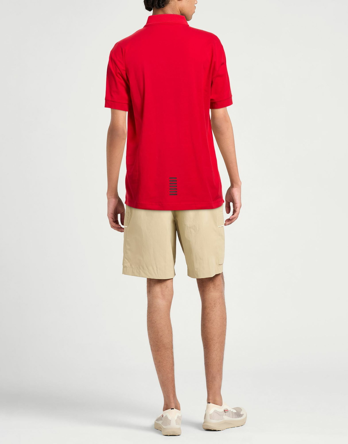 Ea7 Mens Polo shirt in Red