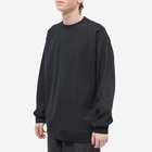 Taikan Men's Plain Heavyweight Crew Sweat in Black