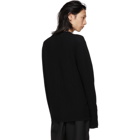 Comme des Garcons Shirt Black Wool Cardigan