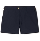 TOM FORD - Slim-Fit Short-Length Swim Shorts - Blue
