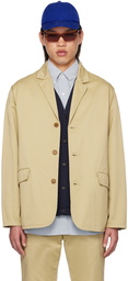 nanamica Khaki Tailored Blazer