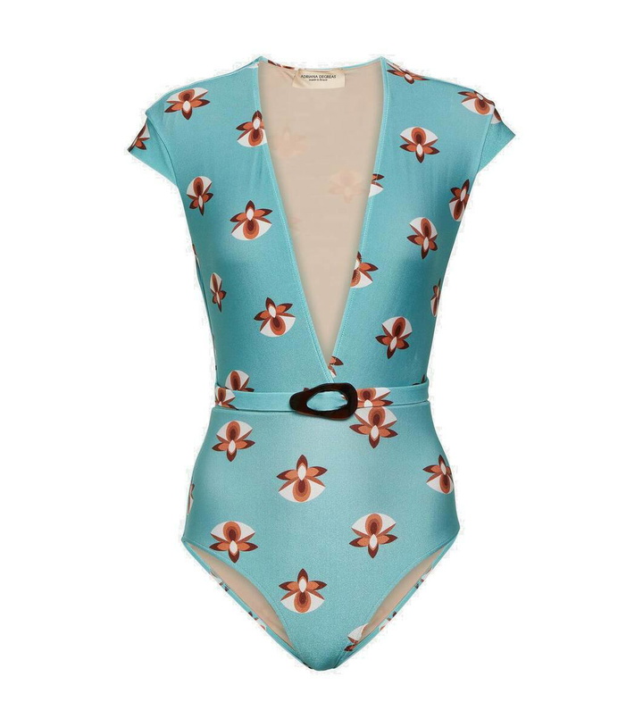 Photo: Adriana Degreas Belted swimsuit