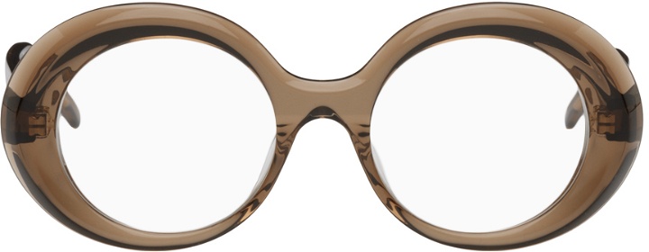 Photo: Loewe Brown Oversized Oval Glasses
