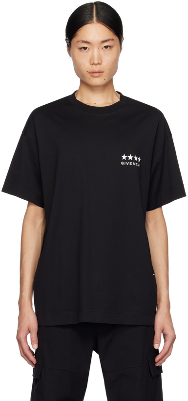 Photo: Givenchy Black 4G T-Shirt